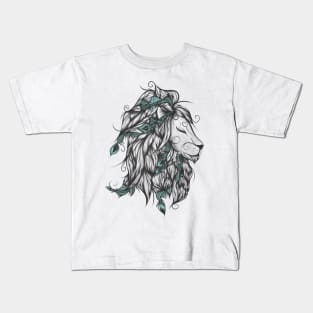 Poetic Lion Kids T-Shirt